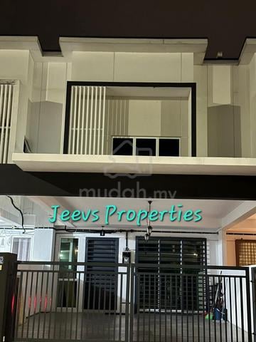 Double Storey Terrace House Suriaman Sendayan Installed Kitchen Top 1
