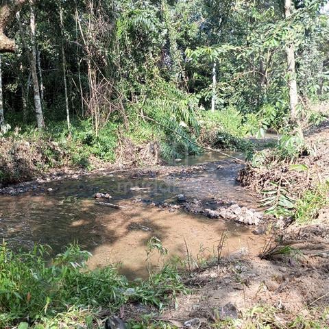Tanah ada sungai untuk dijual  1
