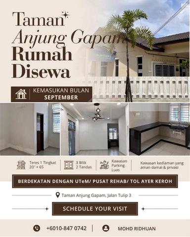 Taman Anjung Gapam House For Rent 1