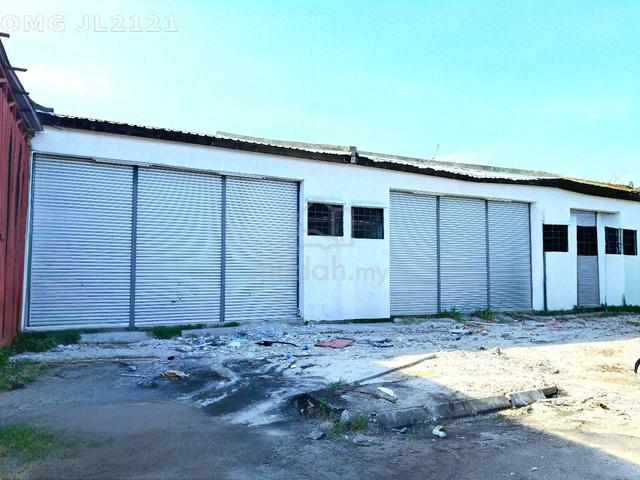 For Rent Westport Pulau Indah 1 storey Terrace Factory 24x80 1