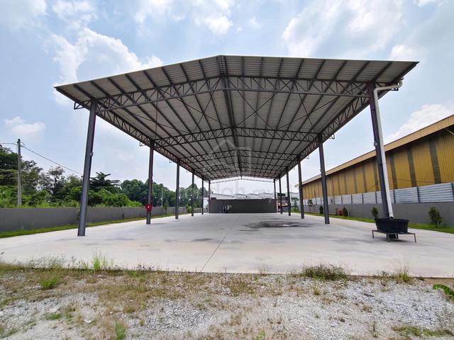 [ Big Factory ] Sungai Choh Open Sided Factory With Land 1
