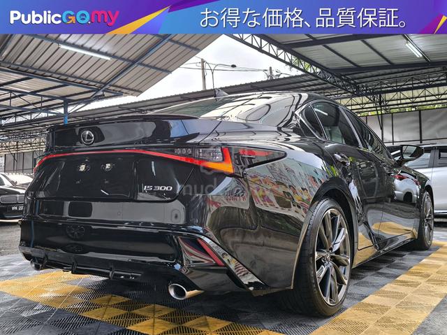 Lexus IS300 F-SPORT 2.0 SUNROOF RED/S 17kKM 3331AP - 2