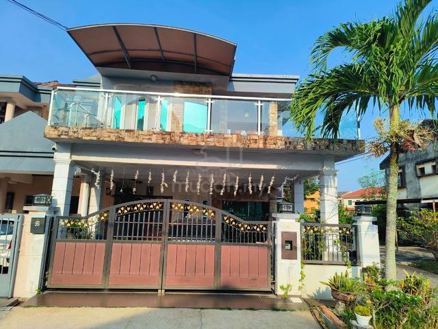 BELOW MARKET 3-Storey End Lot House at Batu Berendam Sutera Wangi Mlk 1