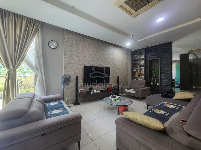 Bukit Minyak Permai|Double Storey Semi-D|Fully Renovated|Big Land 1