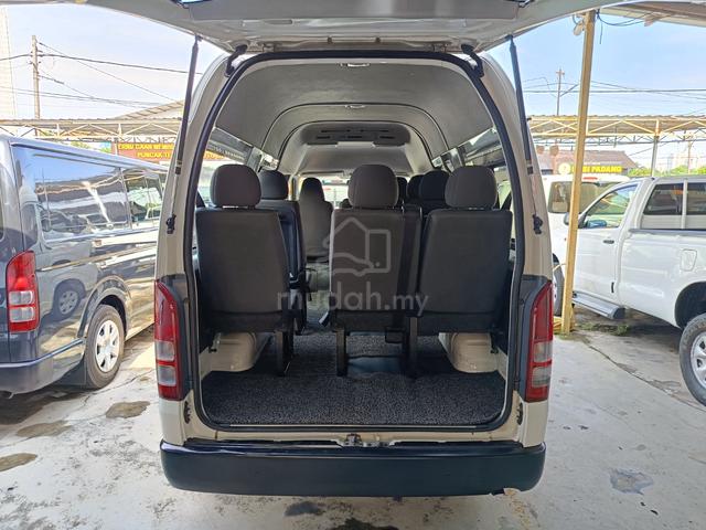 2015 Toyota HIACE 2.5 WINDOW (M) Original Paint - 5