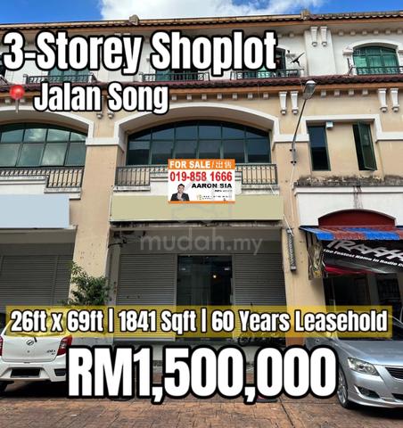 Jalan Song 3 Storey Commercial Shoplot