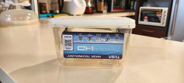 [LIGHTLY USED] TUSA Freedom HD M1001 Diving Mask - photo 4 of 5