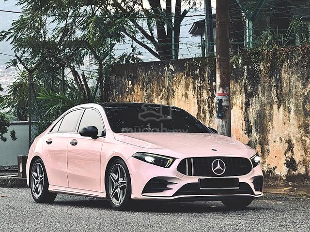 2019/21 Mercedes Benz A250 SEDAN (CBU) Wrap Pink - 1