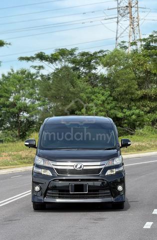 2013 Toyota VELLFIRE 2.4 Z GOLDEN EYES FACELIFT - 2