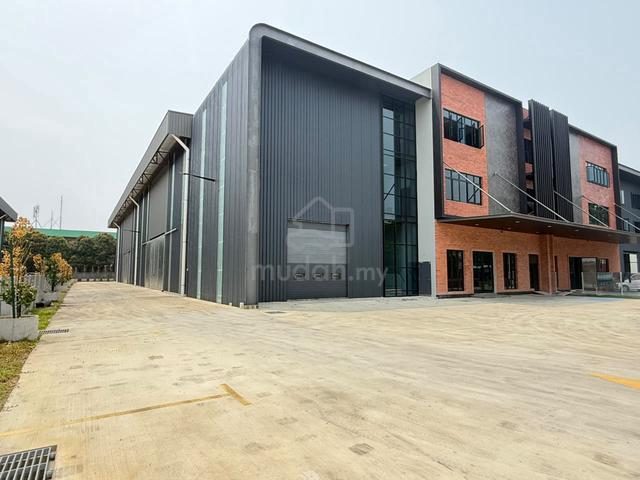 High Ceiling New Warehouse Bu 23ksf Pandamaran Port Klang for Rent 1