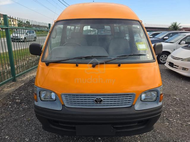 Toyota HIACE 2.0 WINDOW VAN HIGH ROOF boleh loan - 5