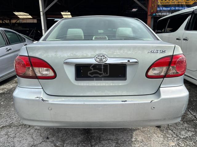 2004 Toyota COROLLA ALTIS 1.8 G FACELIFT (A) ESeat - 5