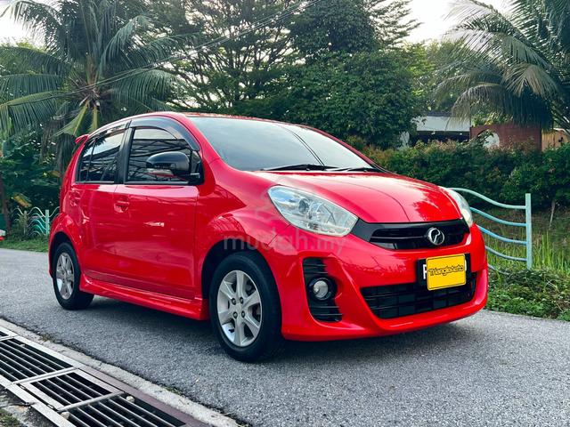 Perodua myvi 1.3SE auto special red color - 2