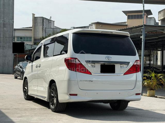 2009 Toyota ALPHARD 2.4 240X 8 Seater Roof Monitor - 2
