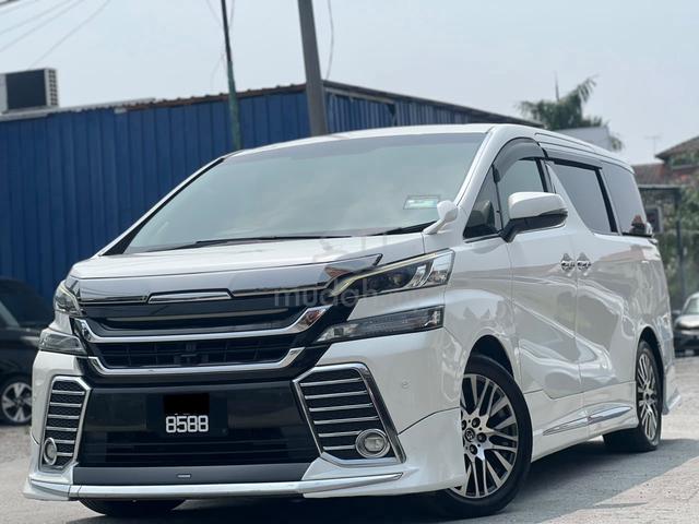 2016 Toyota VELLFIRE 2.5 ZG ALPINE PILOT SEAT - 1