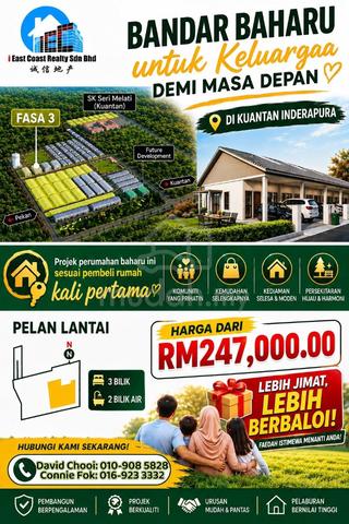 Setingkat teres @ inderapura Penor pekan 1