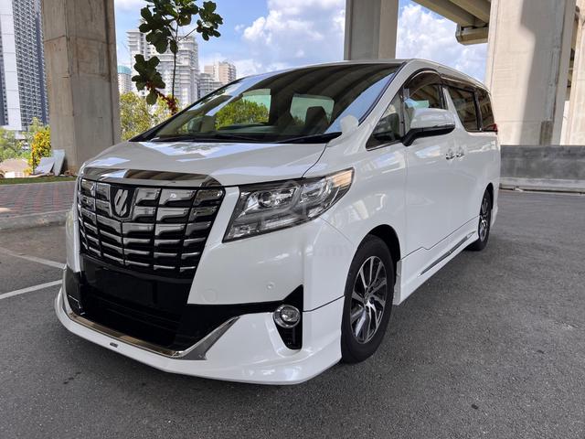 2017 Toyota ALPHARD 2.5 SA (A)VERY WELL MAINTAINED - 2