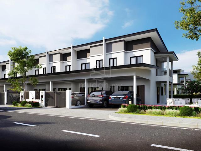Tuaran, New Double Storey Terrace, CL999, Full Loan: Taman Mewah Utama 1