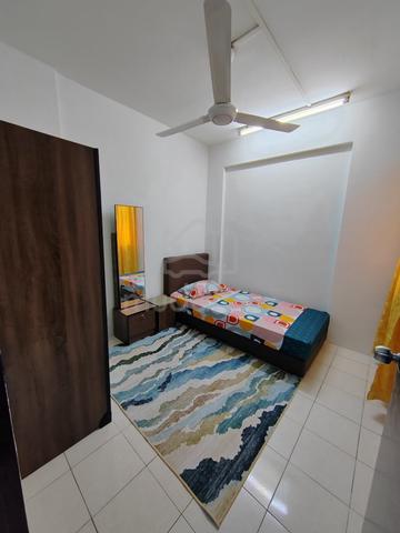 Bilik Single, Walk to Near LRT&MRT Sg.Besi, Fully Furnished, Have Wifi 1