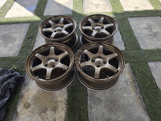 Rim TE37 15 inch Bronze - Car Accessories & Parts for sale in Nibong ...