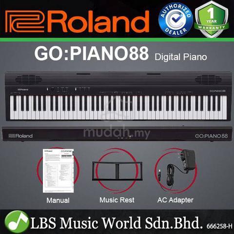 Roland GO:PIANO88 Digital Piano w/ Midi &Bluetooth - Music Instruments ...