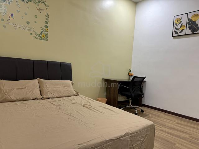 Furnished Room with Shared Attached Bathroom for Rent at Bukit Banyan 1