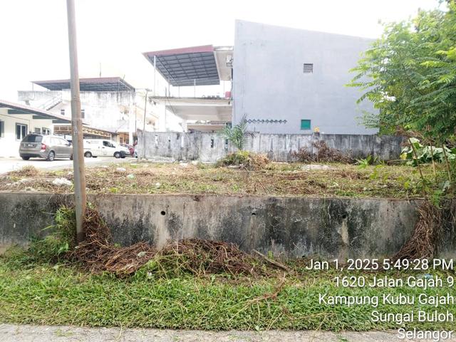 Corner Lot ,Tanah Sg.Buloh Kubu Gajah for sale 1