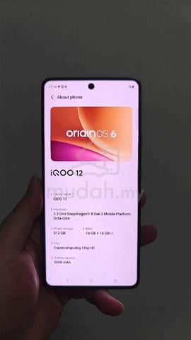 iQOO 12 16+512GB Full Set - photo 2 of 6