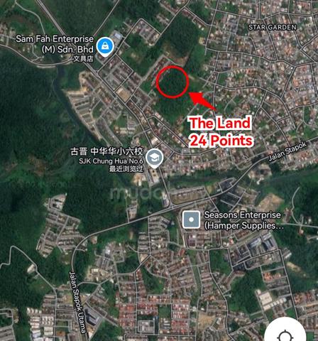 24 Points Land at Jalan Kapor, Stapok Kuching 1