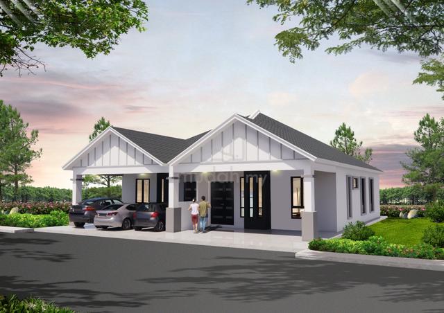 Rumah Baru Semi D Setingkat Taman Mutiara Naga Kepala Batas!FREE Legal 1