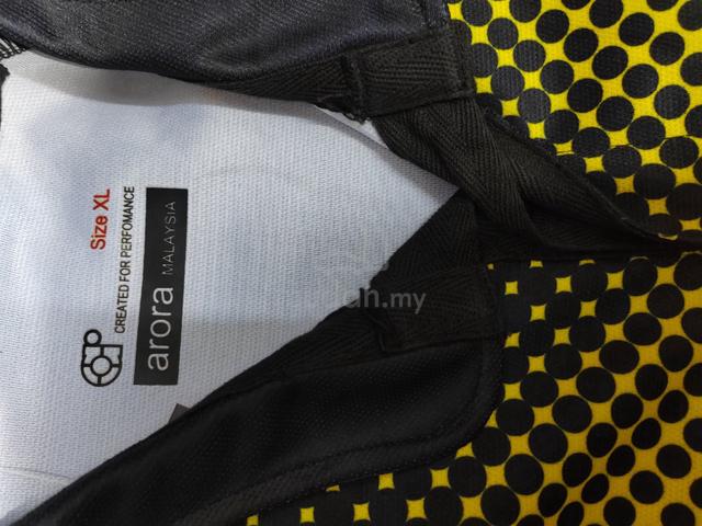 ITEM BARU_Rugby Shirt ARORA size XL Black_Yellow - photo 4 of 6