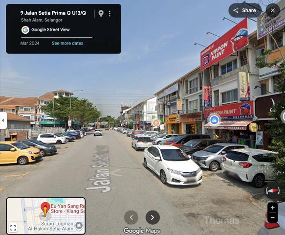 First Floor Setia Alam Setia Prima, Setia Alam Strategic Location 1