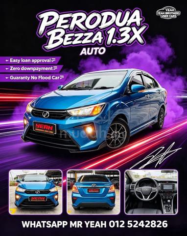 2022 Perodua BEZZA 1.3 X PREMIUM (A) ALBINO TAIL - 1