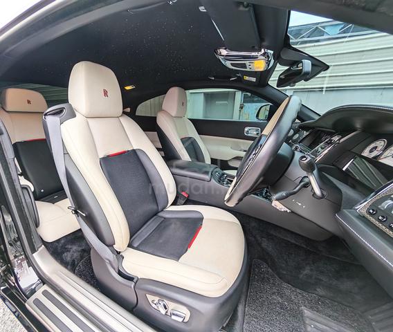 2018 Rolls Royce WRAITH BLK BADGE FOC single digit - 5