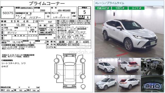 2024 Toyota HARRIER Z Leather Digital Meter 4 Cam - 2