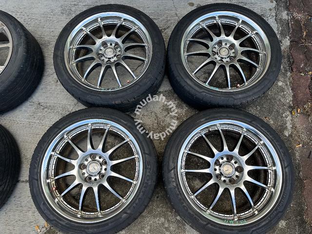 Work vsx sport rim 18 inch japan pcd 114.3 5hole - Car Accessories & Parts  for sale in Sepang, Selangor