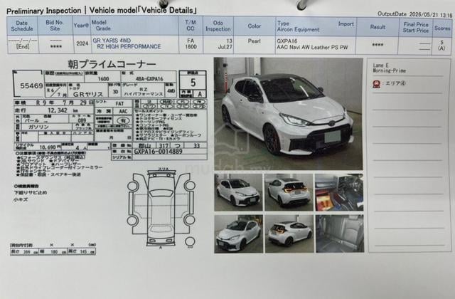 2024 Toyota GR YARIS 1.6 RZ HIGH PERFORMANCE (A)5A - 4