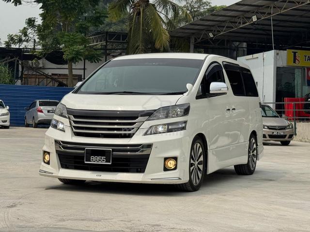 2010 Toyota VELLFIRE 2.4 Z PLATINUM GOLDEN EYES - 1