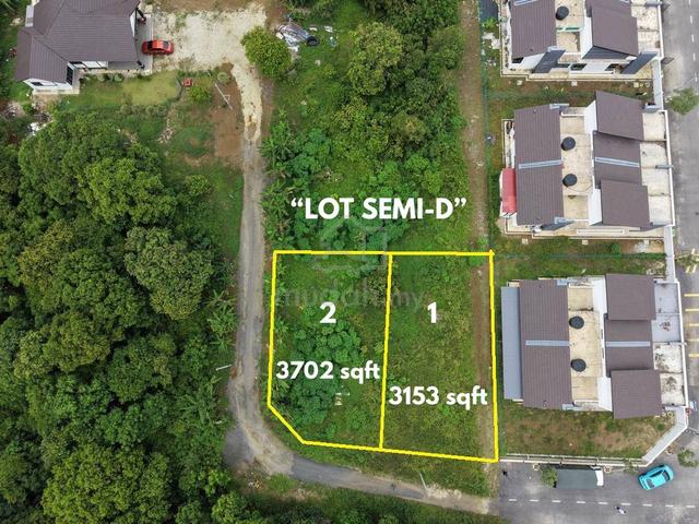 2 Tanah Lot Semi-D Kg Padang Kuantan untuk di Jual 1