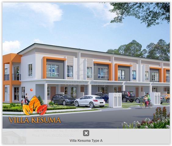 Full Loan Townhouse @ Villa Kesuma Bandar Tasik Kesuma Unit Bawah 1