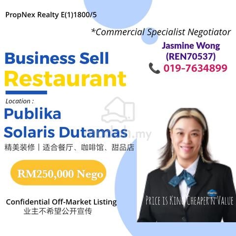 Publika Solaris Dutamas Restaurant Business For Sale 1