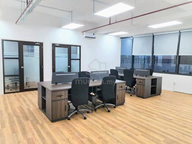 AVAILABLE NOW FULLY FITTED Office Radia Bukit Jelutong Highest Floor 1