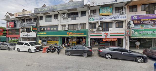 setapak . jalan genting kelang 3 sty shoplot . same row with kfc 1