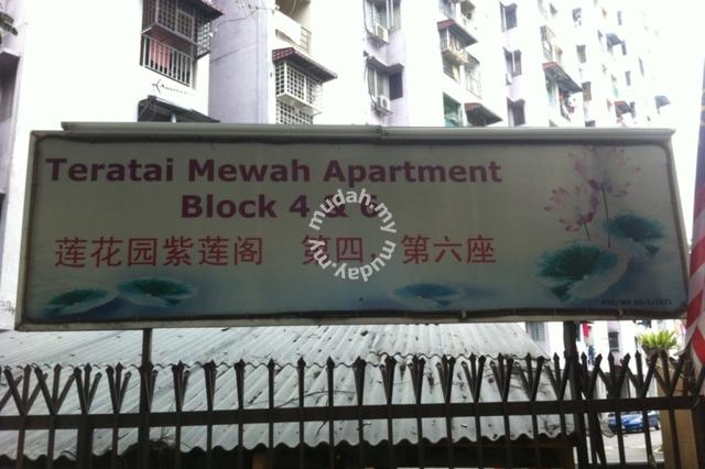 teratai mewah apartment setapak