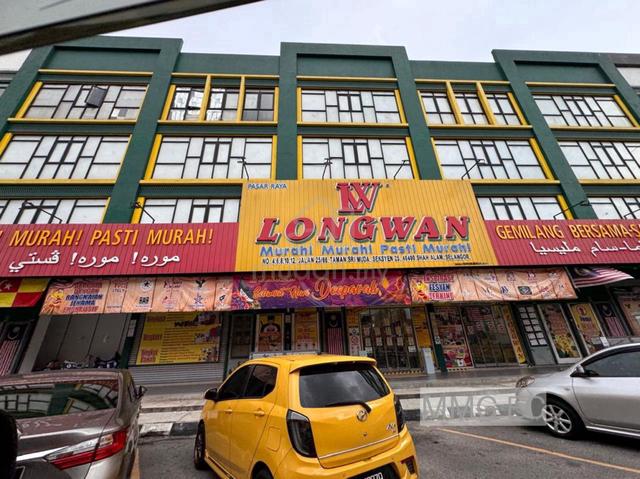 Taman sri muda Seksyen 25 Shah alam 4 storey shop 2nd floor 1