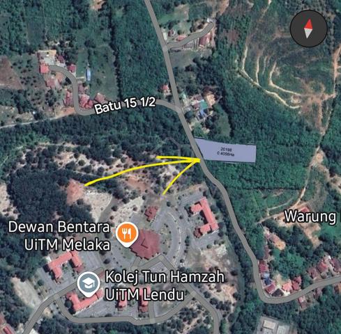 Melaka Alor Gajah Agricultural Freehold Land For Sale 1