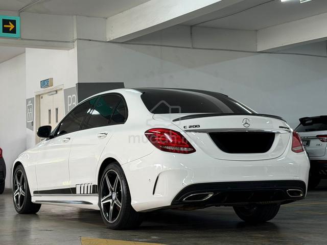2015 MERCEDES BENZ C200 2.0 AMG(a)ROOF/POWER BOOT - 2