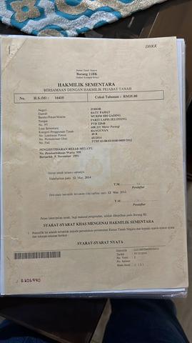 Land for Sale, 0.15 Acre(s), Parit Raja, Johor 109910037 | Mudah.my