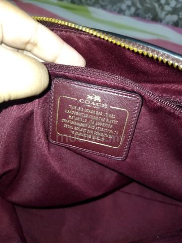 coach leather tote bag cantik  - photo 5 of 6