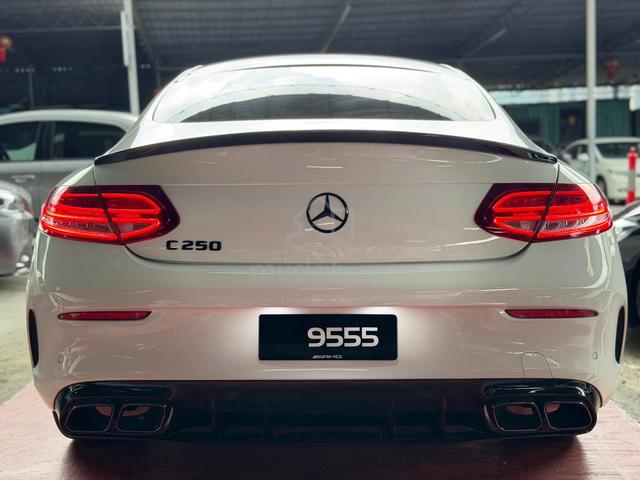 NEW STOCK, MERCEDEs C250 COUPE 2.0 T AMG RED INTER - 2